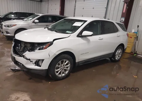 2018 Chevrolet Equinox Lt из США, поврежденный, VIN 2GNAXSEV2J6349483